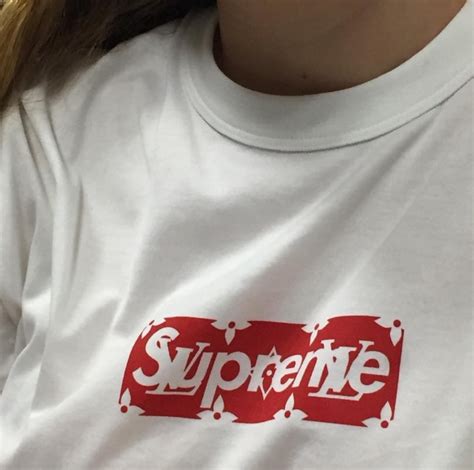 louis vuitton supreme box logo|louis vuitton supreme t shirt.